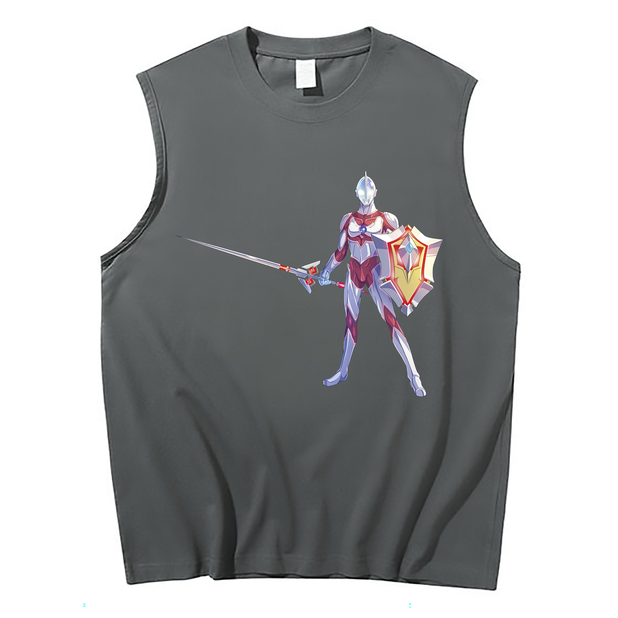 （画像用） ウルトラマン Ultraman コットン100％タンクトップ（フロントプリント）